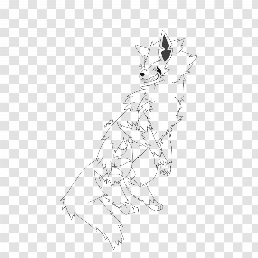 Whiskers Cat Hare Mammal Sketch - Cartoon Transparent PNG