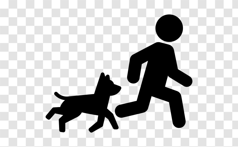 Dog Pet Sitting - Vector Packs - Puppy Silhouette Running Transparent PNG