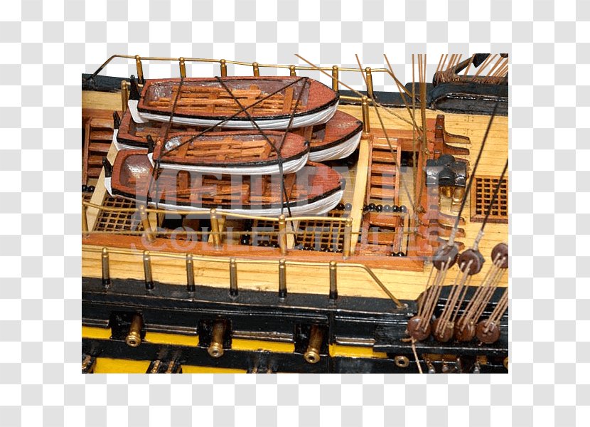 HMS Victory Galleon Ship Of The Line Model Transparent PNG