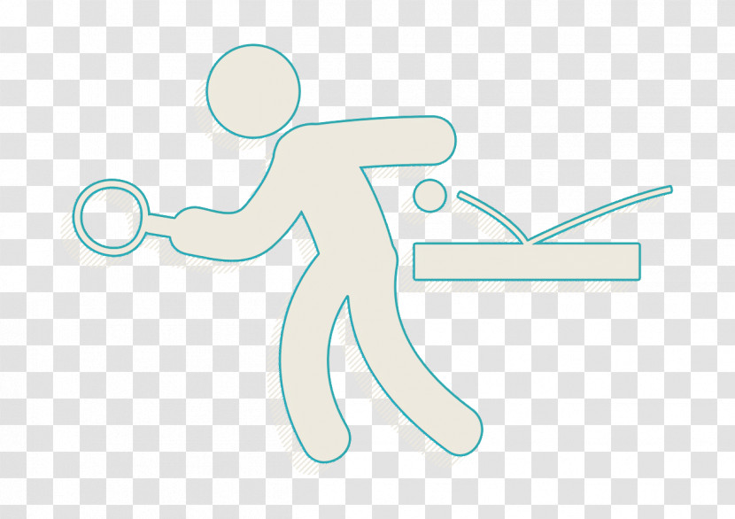 Racket Icon Man Playing Ping Pong Icon Humans 2 Icon Transparent PNG