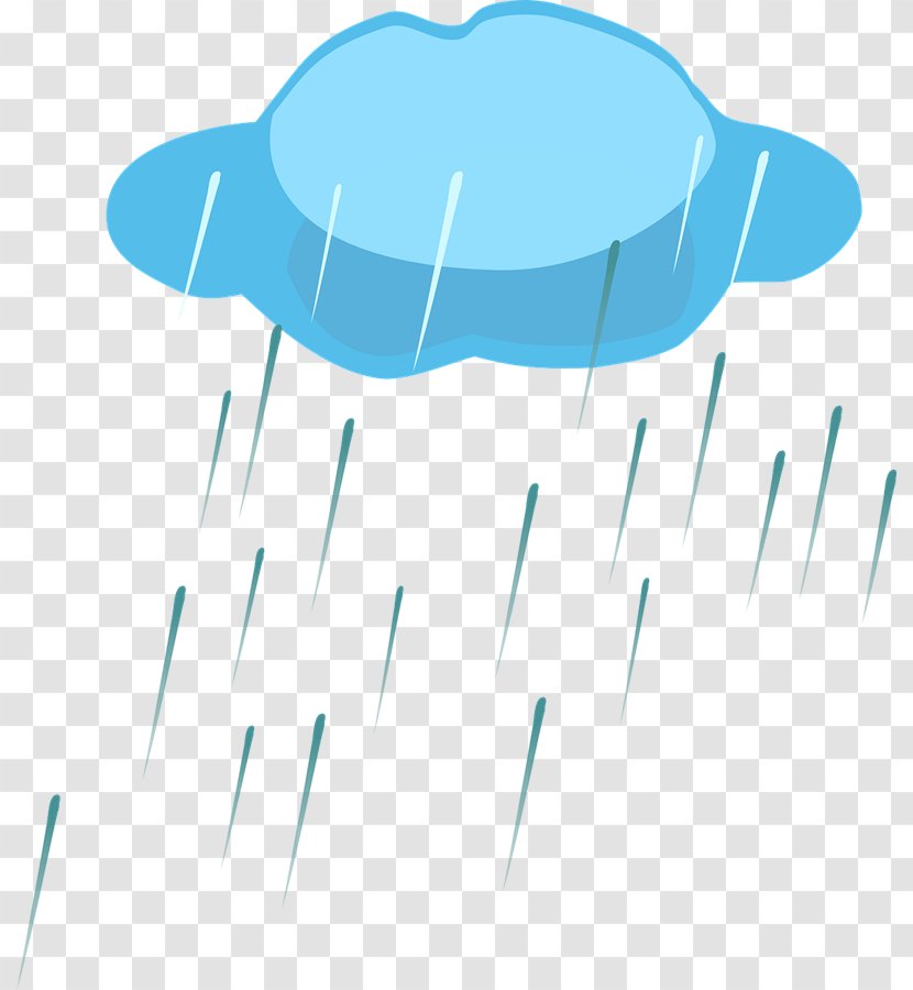 Rain April Shower Cloud Clip Art - Weather - Raining Cliparts Transparent PNG