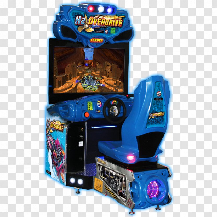 H2Overdrive Hydro Thunder Dirty Drivin' Arcade Game Racing Video - Sim - Pac Man Transparent PNG