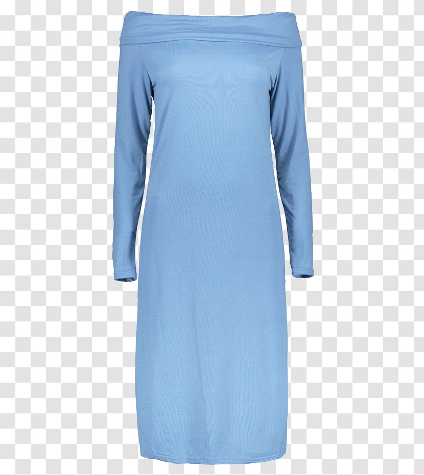 Shoulder Cocktail Dress Sleeve - Cobalt Blue - Clothes Sale Transparent PNG