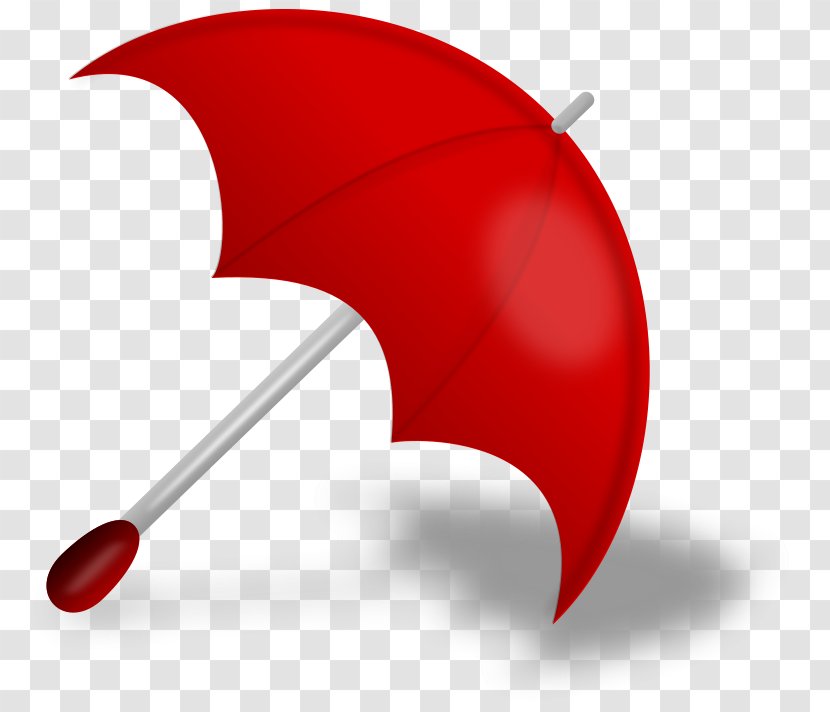 Umbrella Clip Art - Red Image Transparent PNG