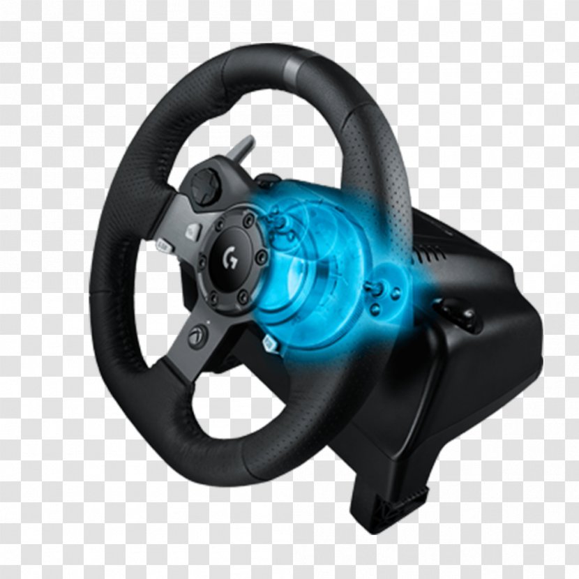 Logitech G29 Driving Force GT G920 Racing Wheel - Playstation Accessory Transparent PNG
