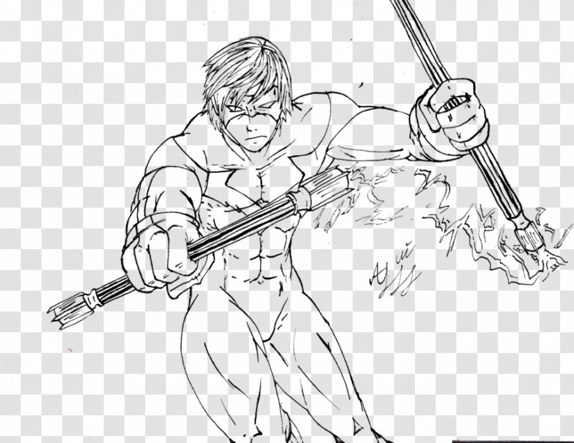 Dick Grayson Nightwing Sonic And The Black Knight Batman Coloring Book - Art Transparent PNG