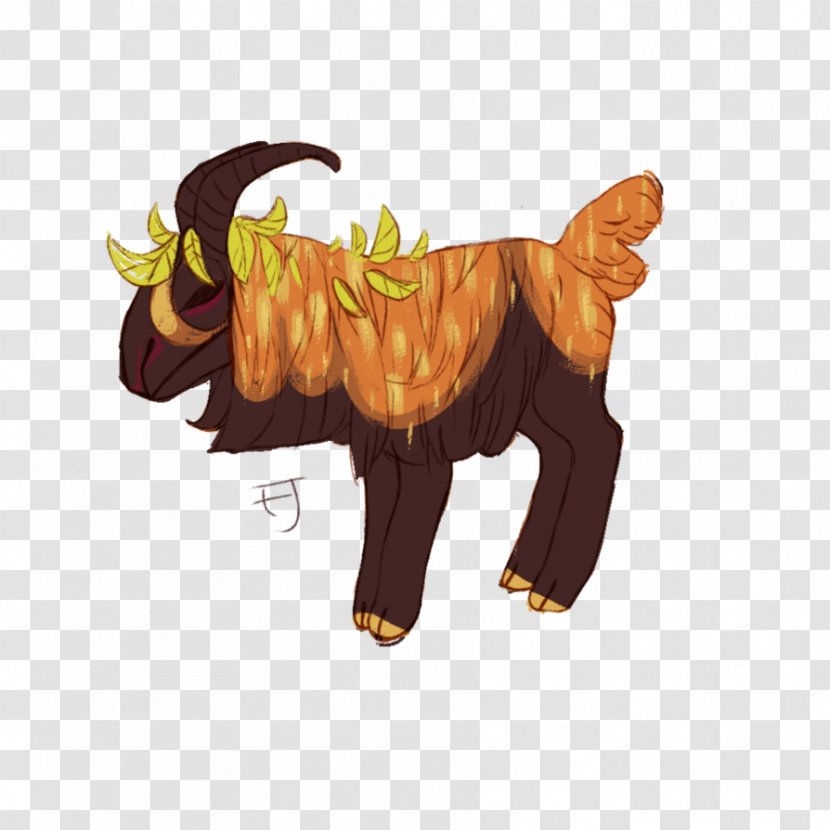 Cattle Cartoon Carnivora Jeffrey Horn - Carnivoran - Monster Leaf Transparent PNG