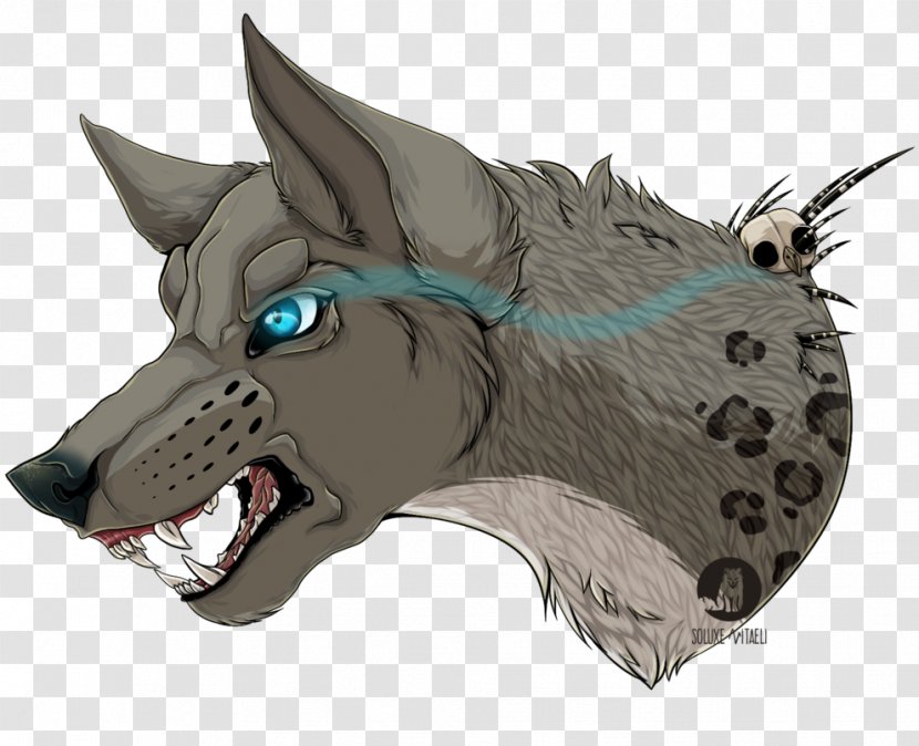 Canidae Dog Cartoon Jaw Illustration - Legendary Creature Transparent PNG