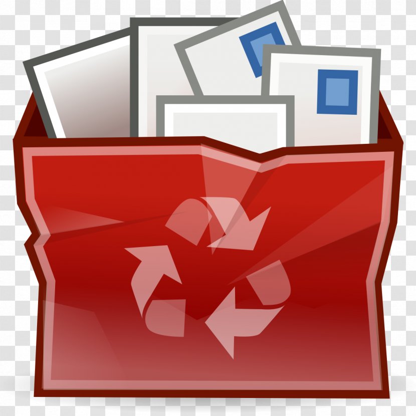 Red Clip Art Logo Icon Paper Transparent PNG