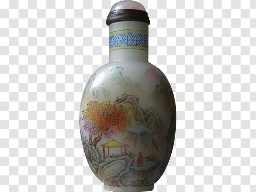 Glass Bottle Vase Artifact - Qian Transparent PNG
