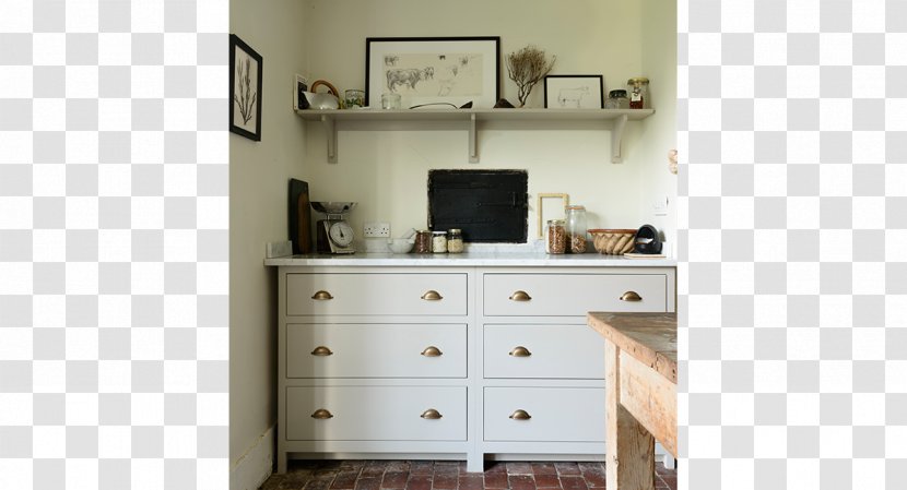 Kitchen Table Drawer Shelf Cabinetry Transparent PNG