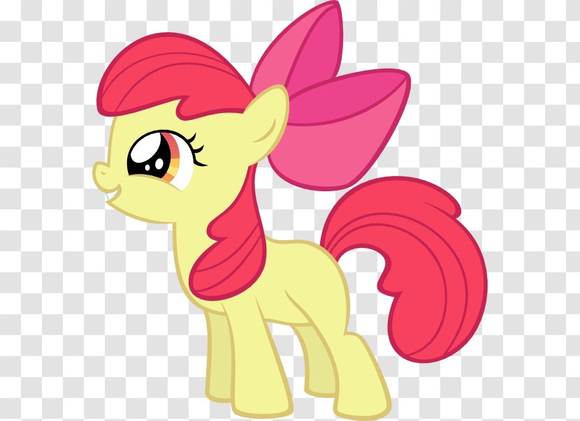 Pony Apple Bloom Horse Art Illustration - Heart Transparent PNG