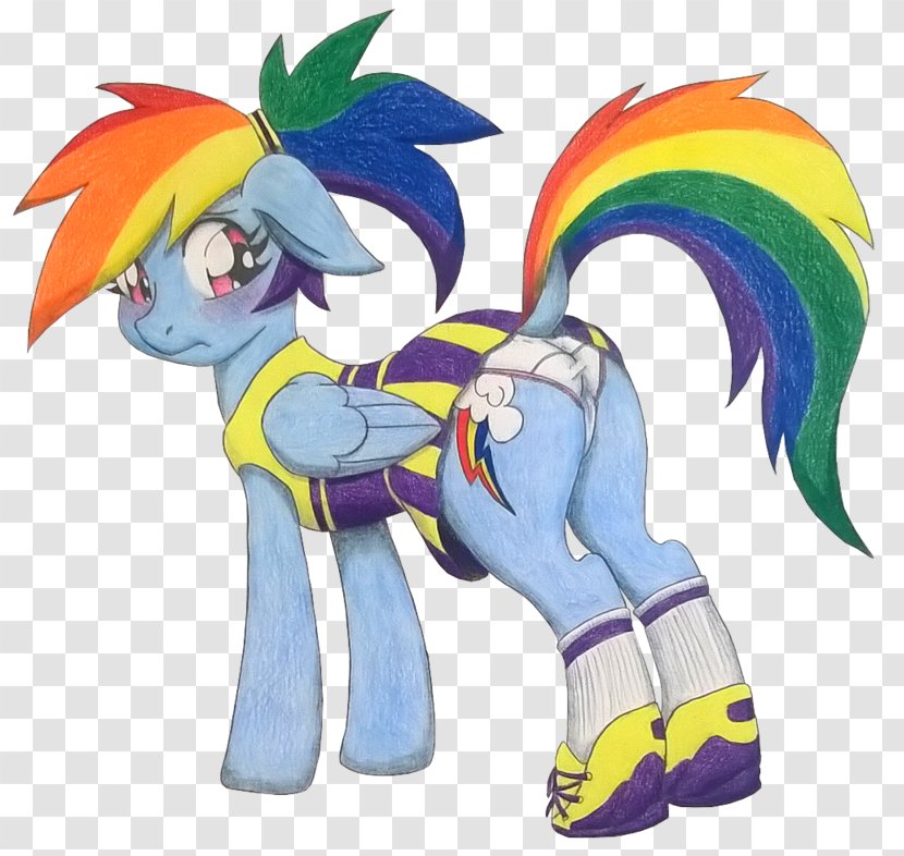 Pony Rainbow Dash DeviantArt Horse - Tree - Heart Transparent PNG