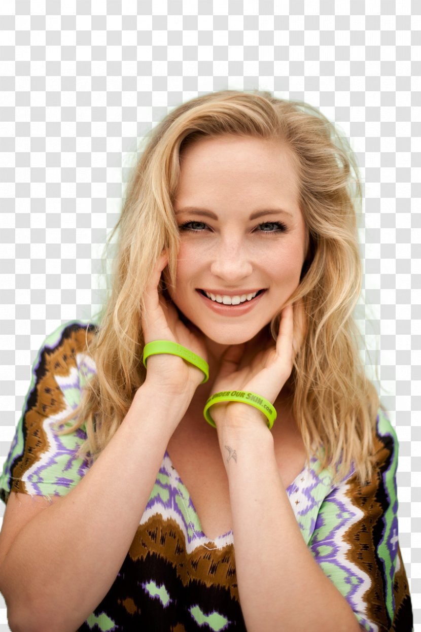 Candice Accola The Vampire Diaries Caroline Forbes Niklaus Mikaelson - Cartoon Transparent PNG