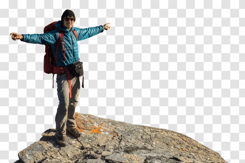 Adventure Mountaineering Hiking Equipment As I Sit Here - Person Traveling Transparent PNG
