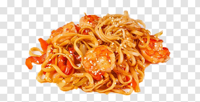 Spaghetti Alla Puttanesca Chow Mein Chinese Noodles Taglierini Fried - Food - Naporitan Transparent PNG