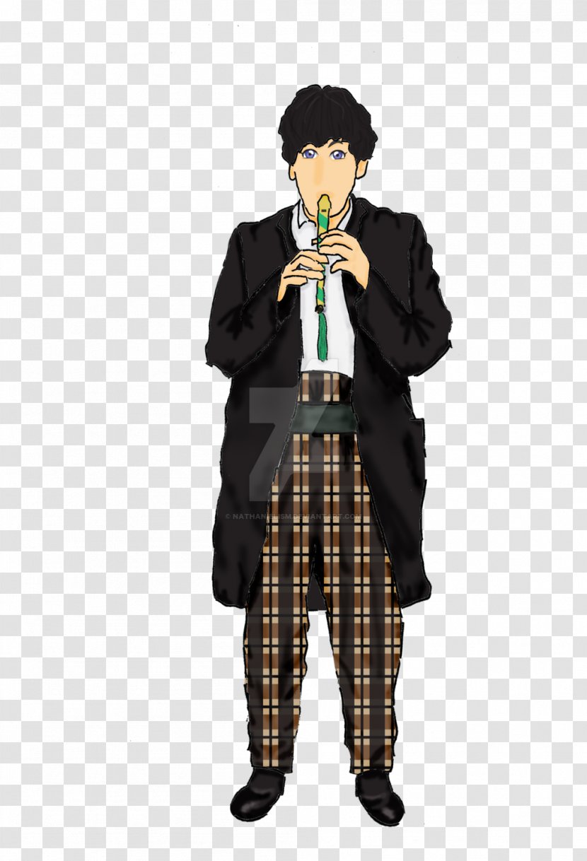 Outerwear Suit Costume Tartan Male - Doctor Illustration Transparent PNG