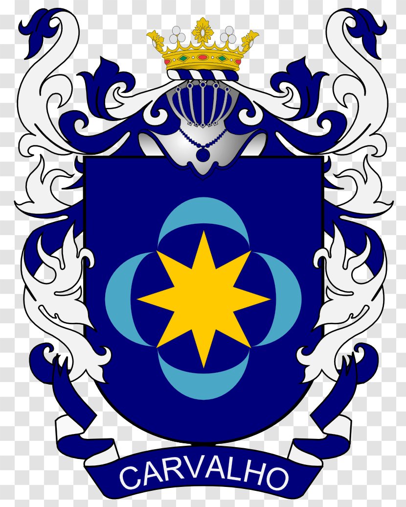 Brazil Coat Of Arms Family Carvalho Surname - Offspring Transparent PNG