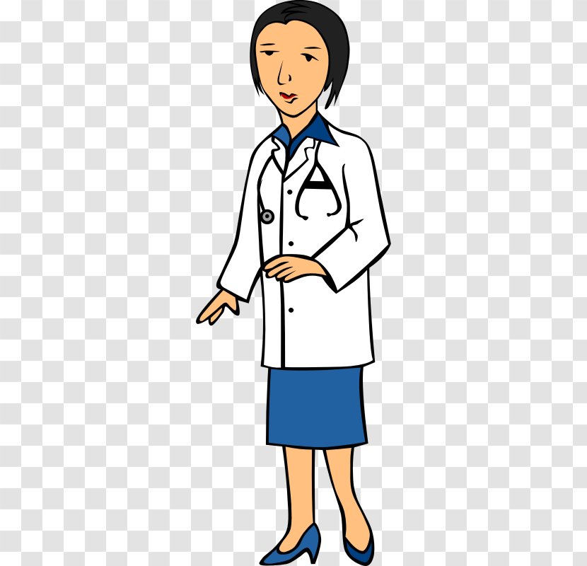 Physician Woman Clip Art - Frame - A Picture Of Doctor Transparent PNG