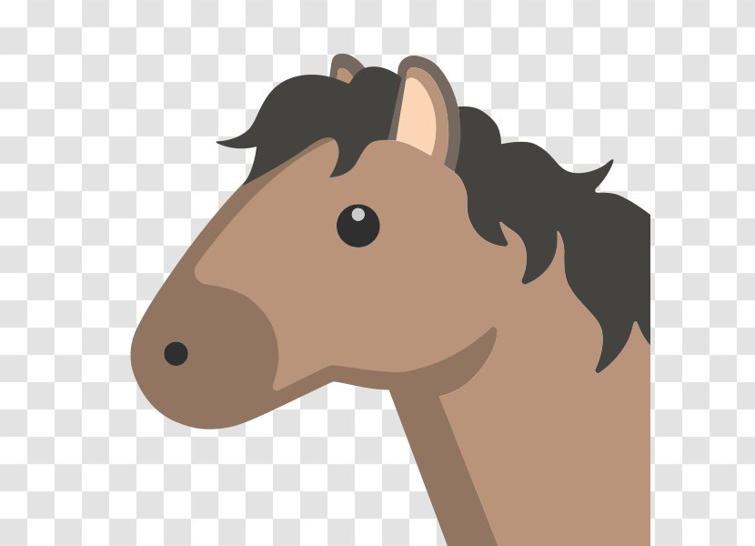 Horse Android Nougat Emoji Oreo Transparent PNG