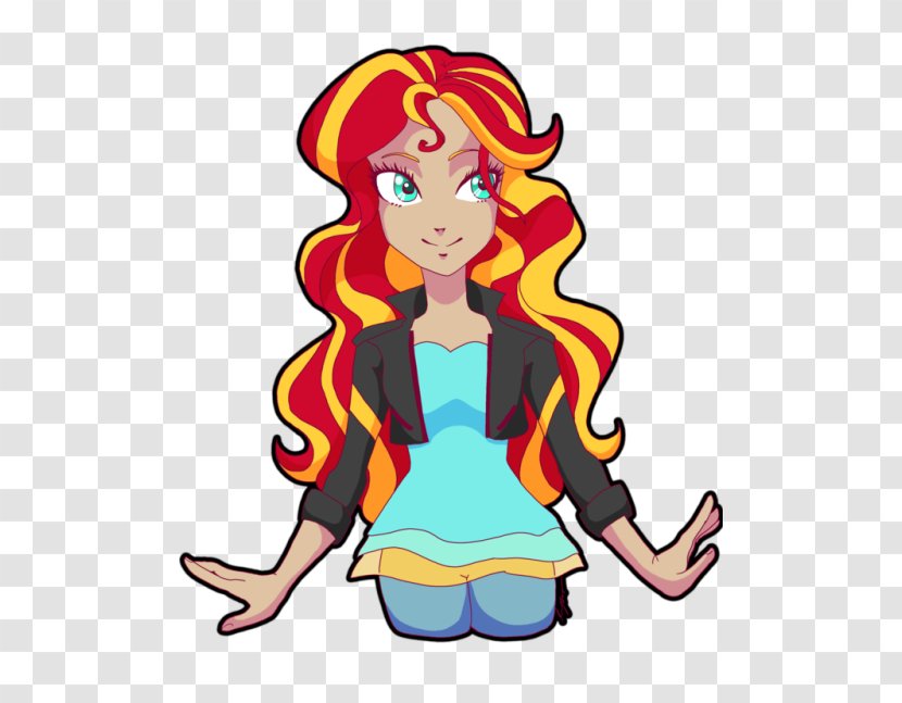 Sunset Shimmer My Little Pony: Equestria Girls DeviantArt - Fictional Character - Rarity Minis Series Transparent PNG