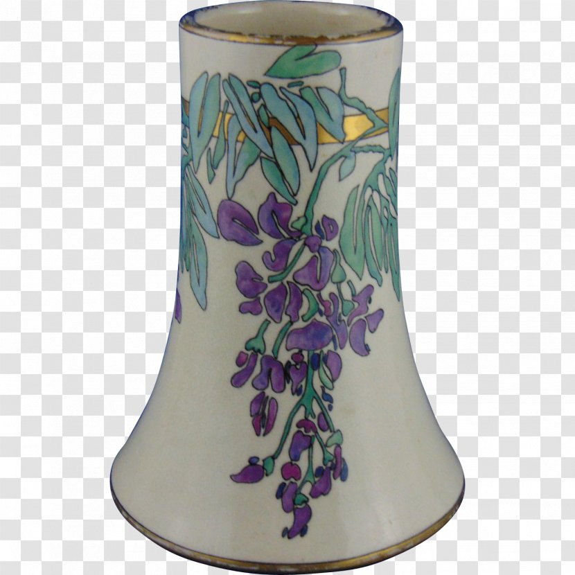 Ceramic Porcelain Art Vase Pottery - Demitasse - Wisteria Transparent PNG
