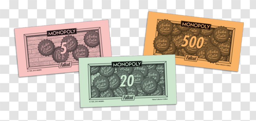 Monopoly Fallout 4 Tabletop Games & Expansions - Real Estate - Money Transparent PNG