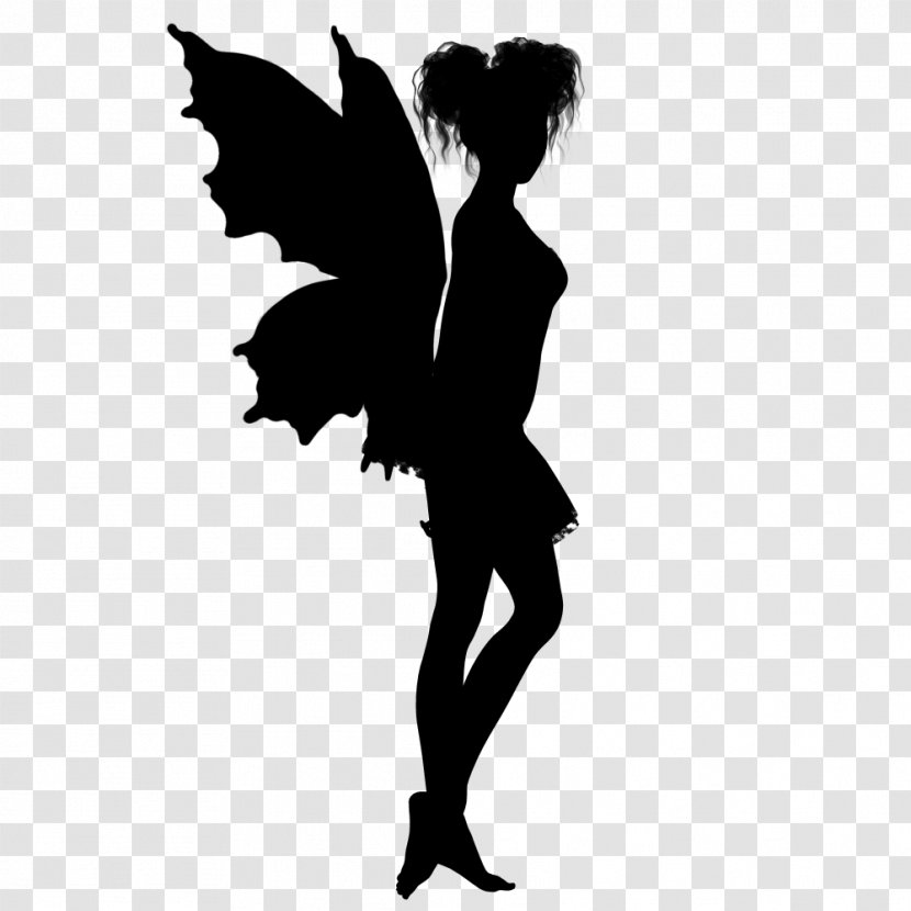 Vector Graphics Fairy Silhouette Clip Art Image - Wing - 1928 Jewelry Transparent PNG