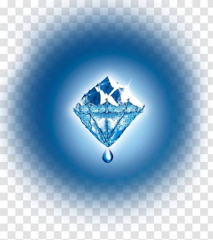Advertising Water - Reverse Osmosis - Diamond Transparent PNG