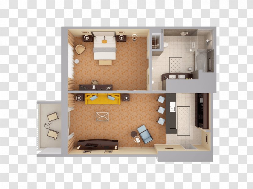 Floor Plan Suite Hotel Resort Transparent PNG