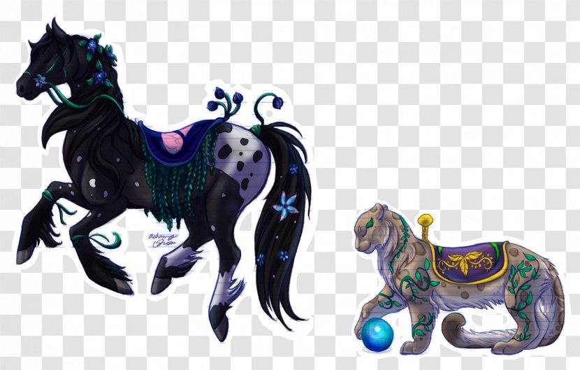 Pony Mustang Stallion Animal Art - Fictional Character Transparent PNG