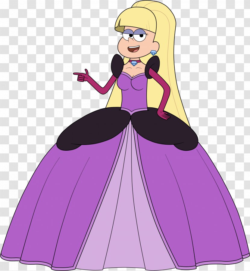 Ball Gown Gravity Falls Dress Clothing - Silhouette Transparent PNG