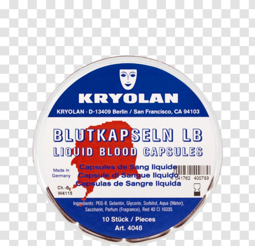 Liquid Blood Capsules Gel - Label - Supply Internal Capsule Transparent PNG
