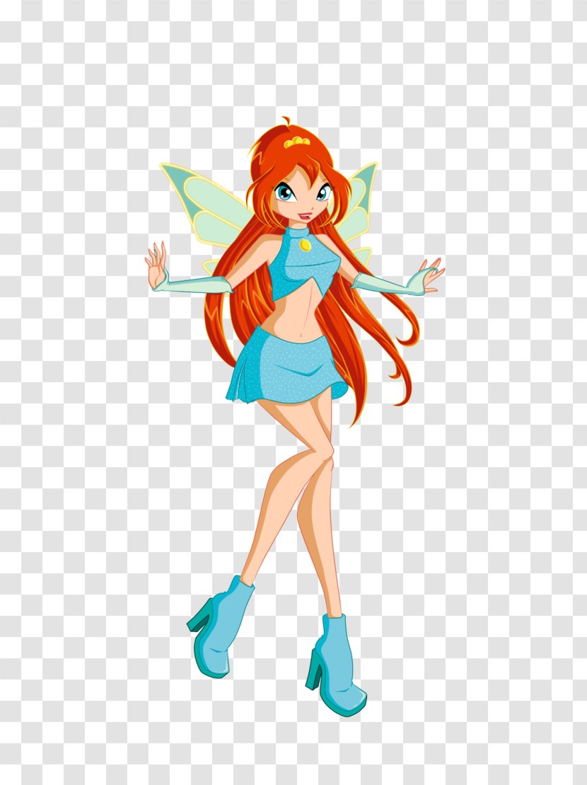 Bloom Tecna Aisha Image Magic - Silhouette - Winx Season 7 Transparent PNG