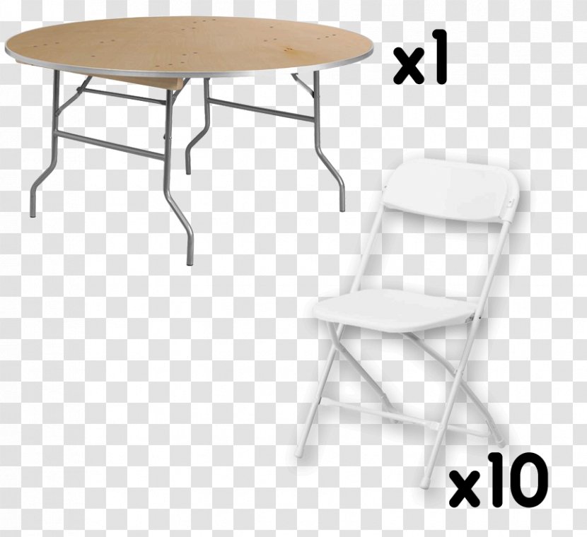 Folding Tables Seat Round Table Chair - Tablecloth Transparent PNG