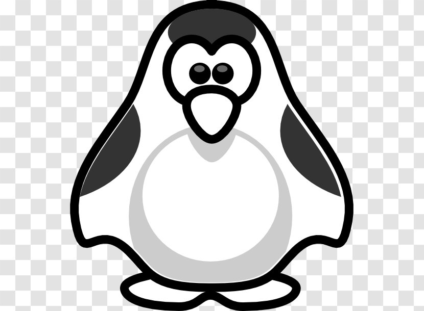 Penguin Black And White Clip Art Transparent PNG