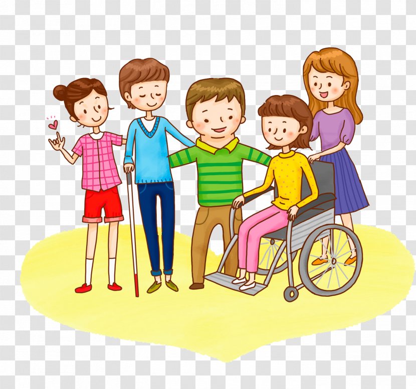 Disability Uc758uc815ubd80uc2dcuc7a5uc560uc778ubd80ubaa8ud68c Clip Art - Human Behavior - A Group Of Children Transparent PNG
