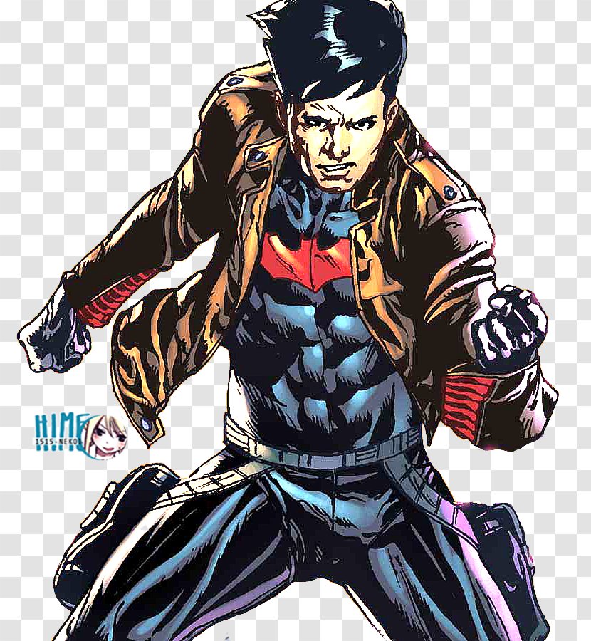 Red Hood Jason Todd Roy Harper Batman Starfire - And The Outlaws Transparent PNG