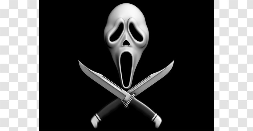 Ghostface Knife Scream Horror Thriller Film Transparent PNG