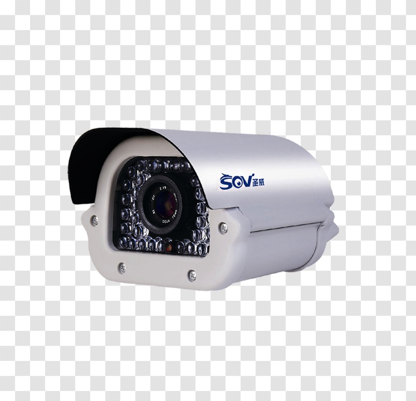 Infrared Video Camera Closed-circuit Television Surveillance - Lens Transparent PNG
