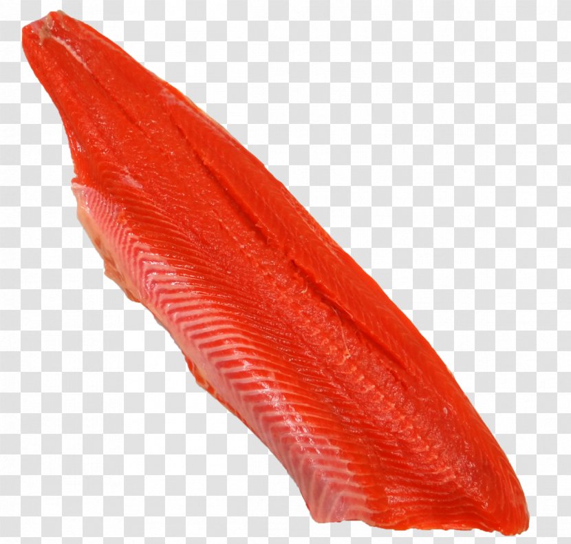 Smoked Salmon Sashimi Fish Atlantic - Fillet - Meat Transparent PNG