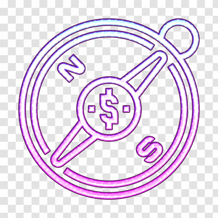 Compass Icon Investment Icon Transparent PNG