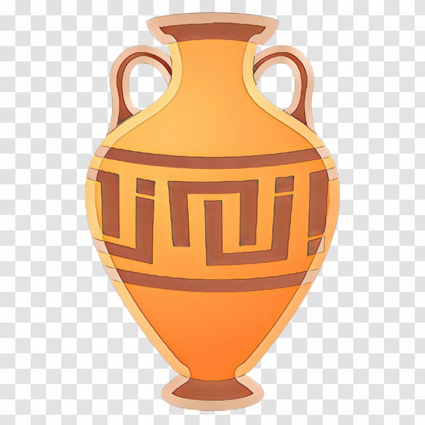 Orange Emoji - Amphora - Urn Serveware Transparent PNG