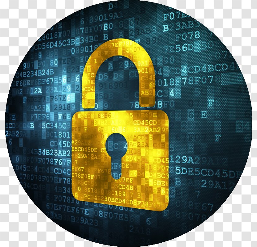 Computer Security Internet Commitment To Technology - Cyber Padlock Transparent PNG