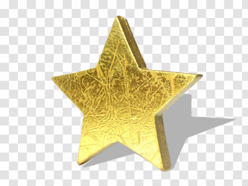 Gold High-definition Video Clip Art - 3D Star HD Transparent PNG