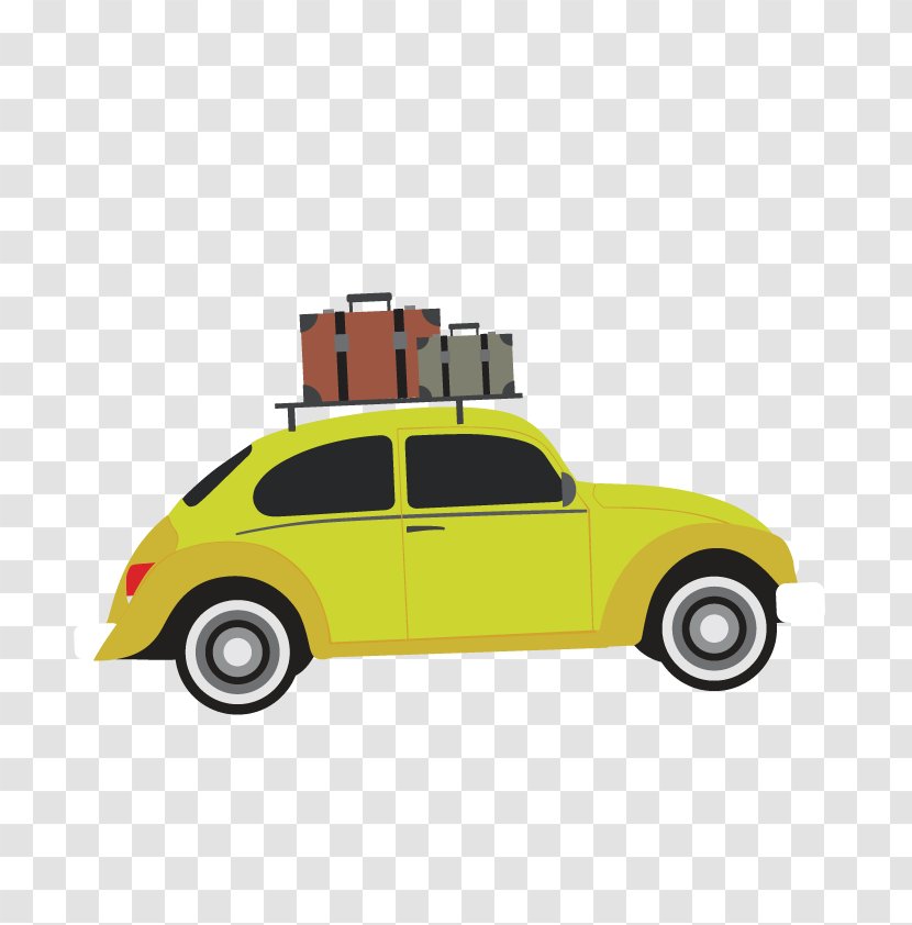 Car Volkswagen Beetle Vacation Automotive Design - 2d Computer Graphics - Vector Travel Transparent PNG