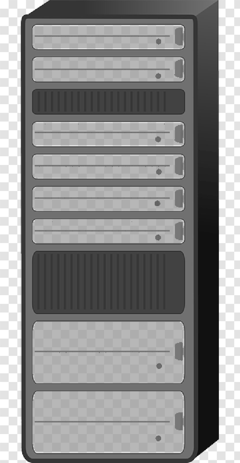 Mainframe Computer Clip Art 19-inch Rack Servers - Avaya - Electronic Transparent PNG