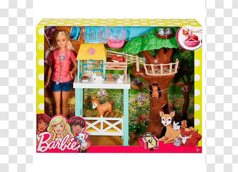 Barbie Fashion Doll Toy Playset - Shopping Transparent PNG