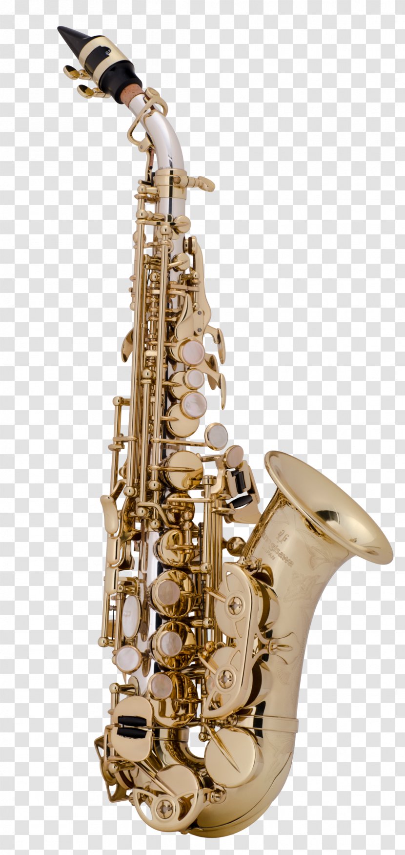 Baritone Saxophone Musical Instruments Woodwind Instrument Soprano - Flower Transparent PNG