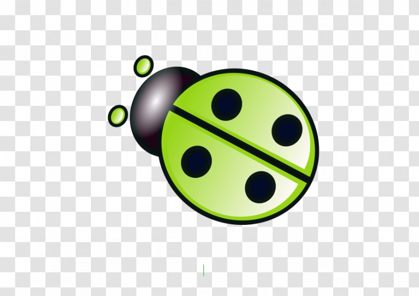 Beetle Ladybird Green Clip Art - Smiley - Asap Cliparts Transparent PNG